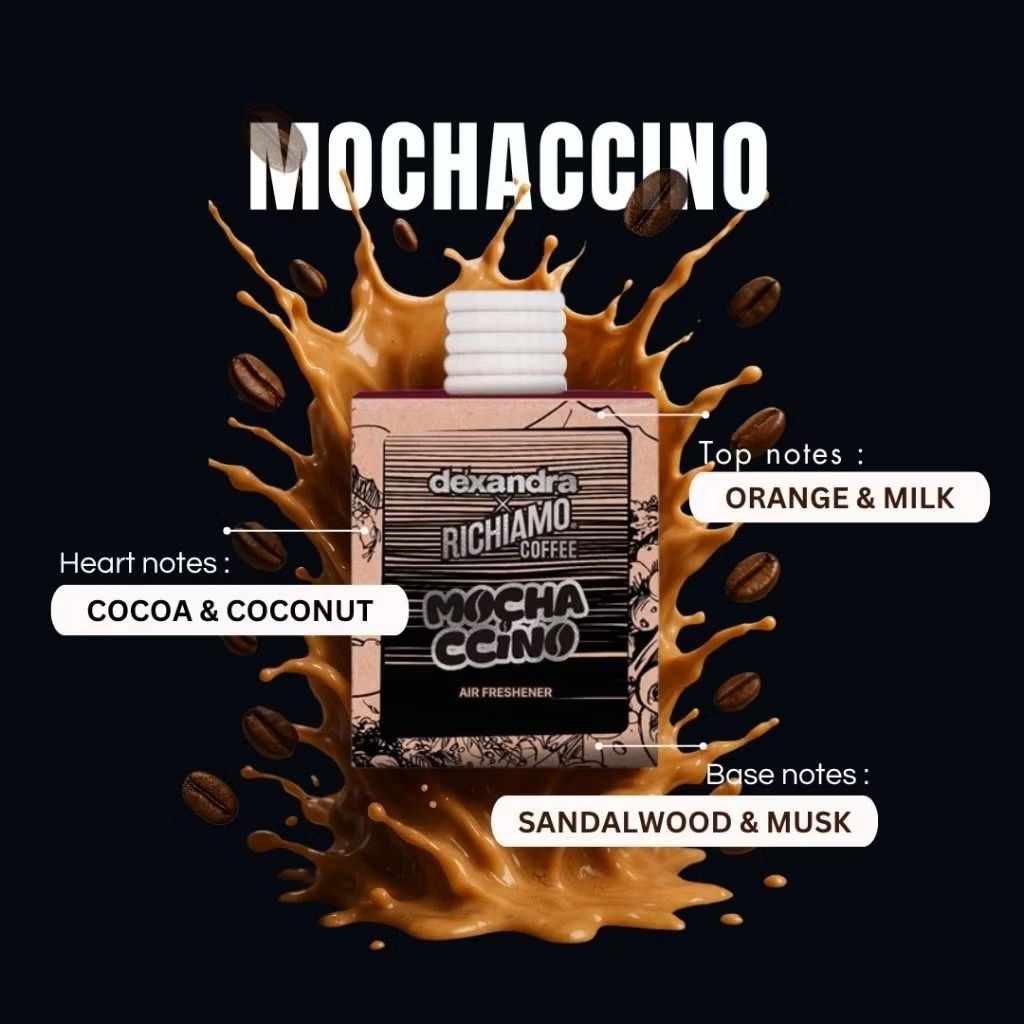 Dexandra Air Freshener Mochaccino 10ML - New Arrival