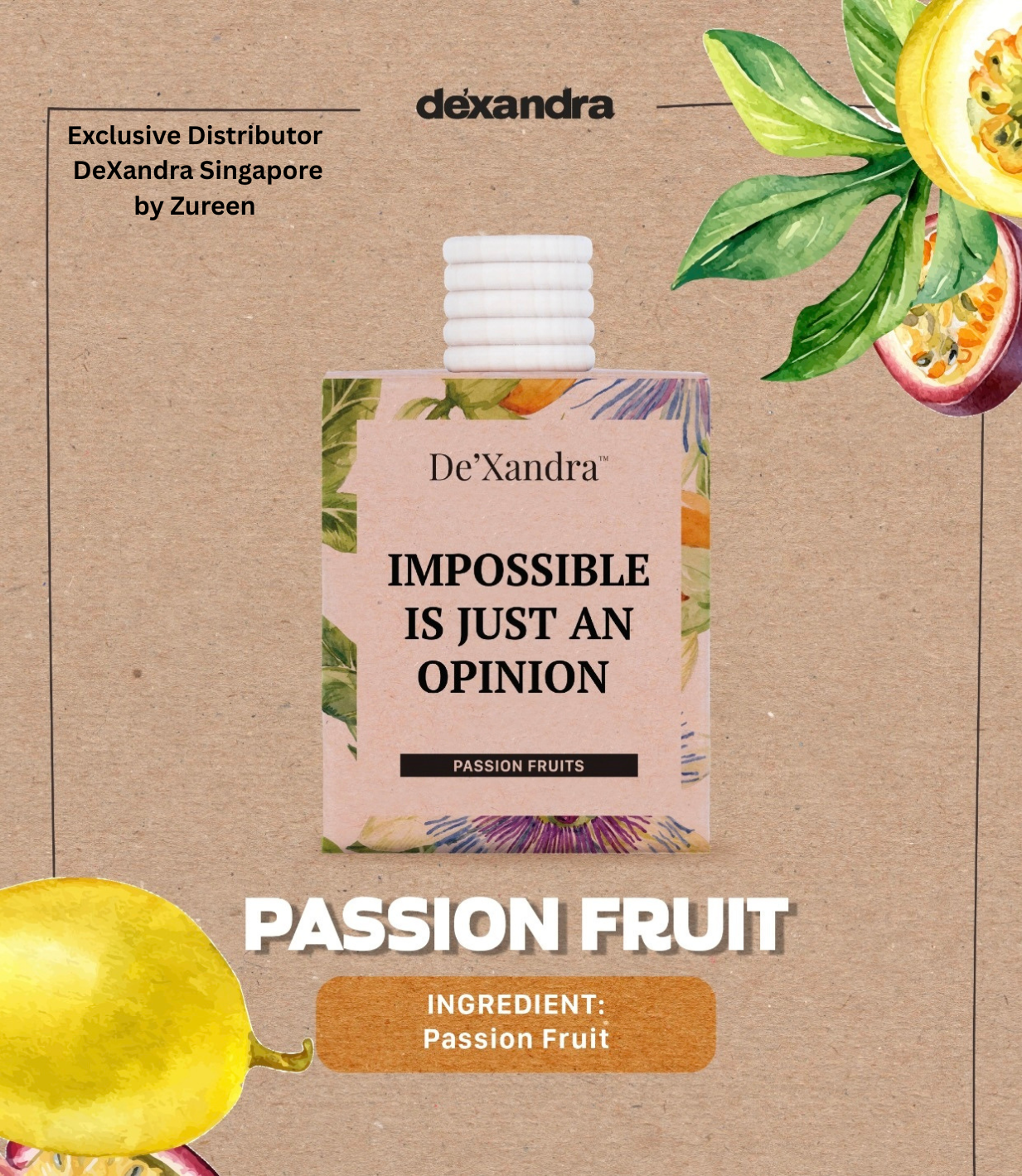 Dexandra Air Freshener Passion Fruit 10ML