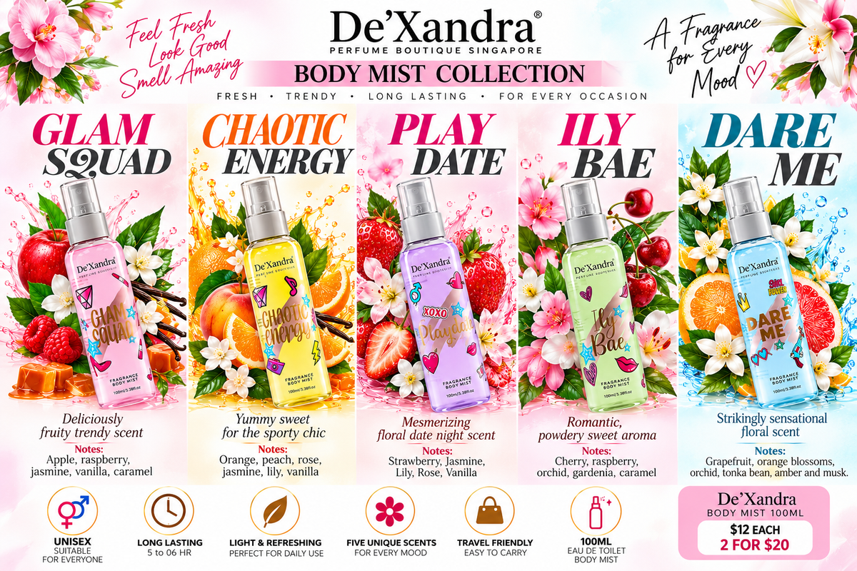 THE BEAUTY OF BODY MIST**BECAUSE YOUR BODY DESERVES TO SMELL BEAUTIFUL EVERY DAY