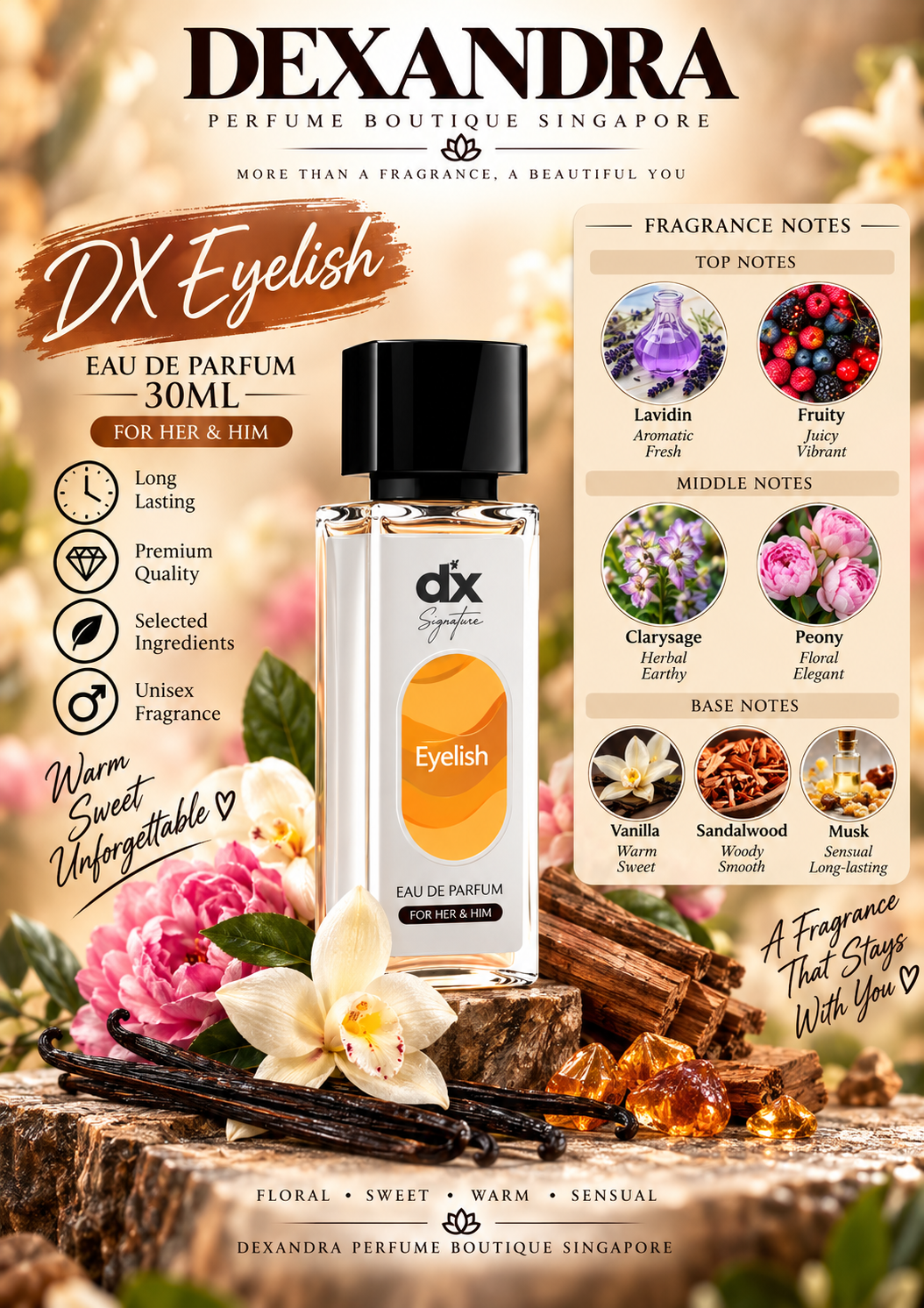 DX Eyelish Women 30ML