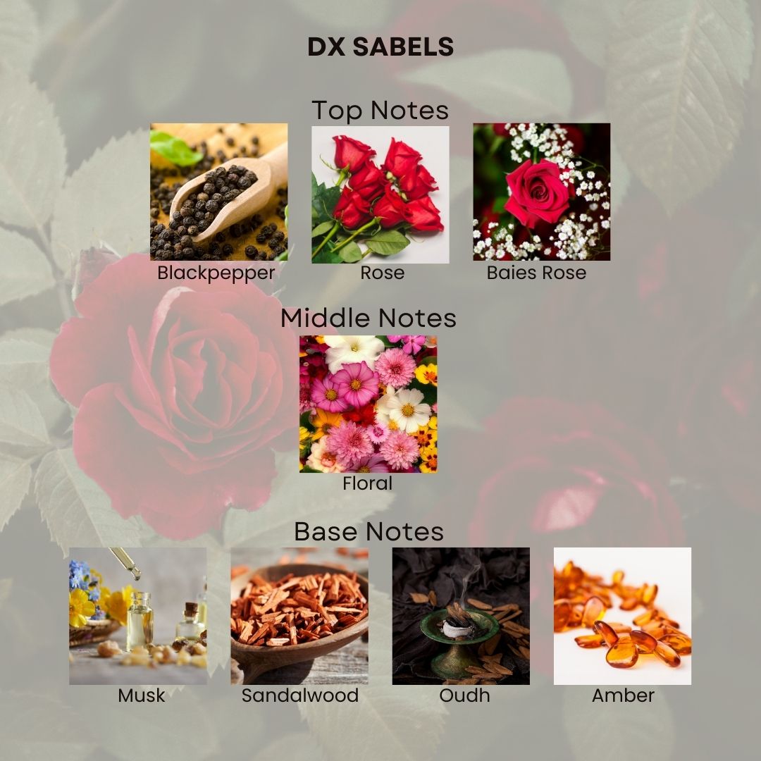 DX Sabels Eau De Parfum Unisex  30ML