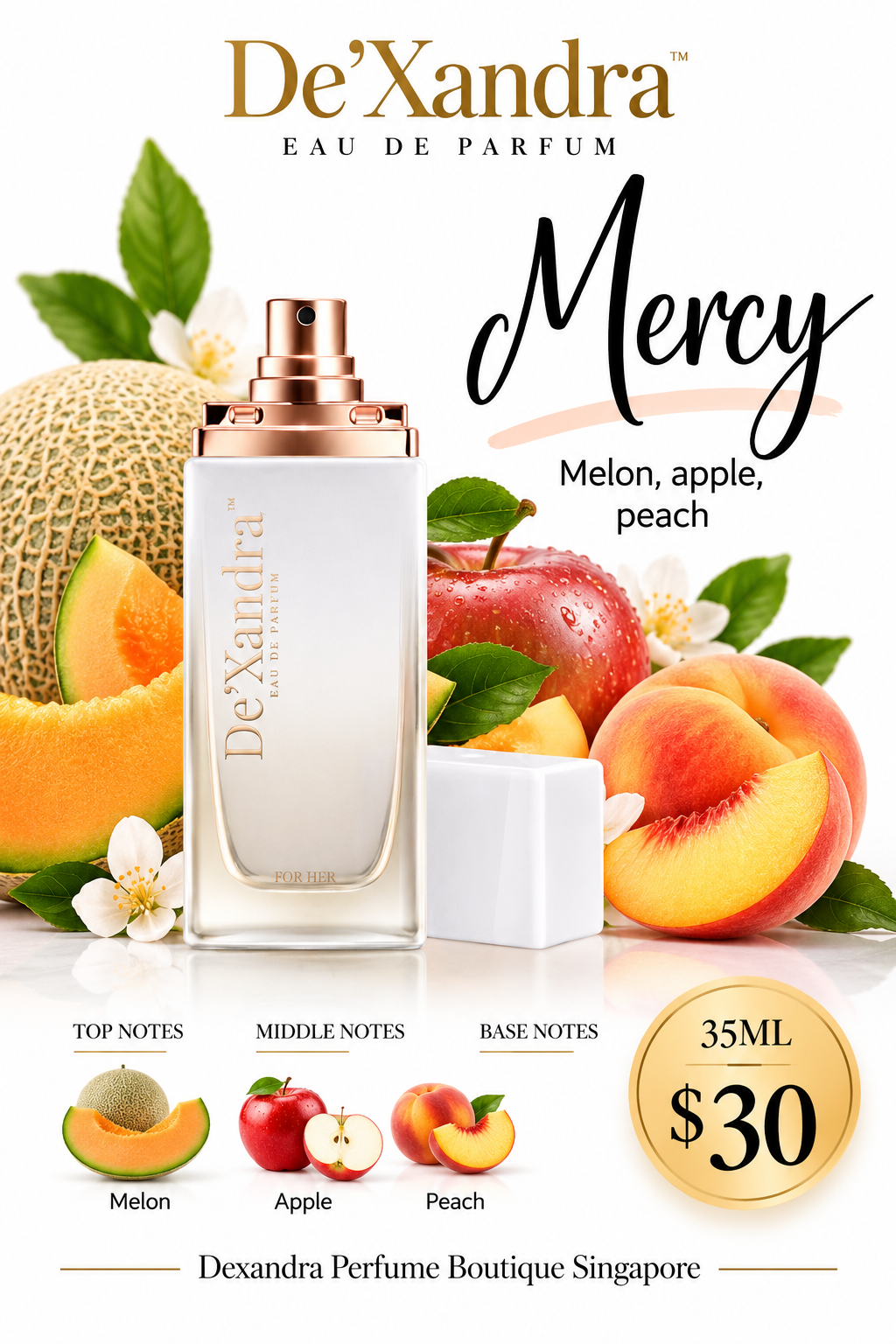Dexandra Mercy Woman Fragrance 35ML Eau De Parfum