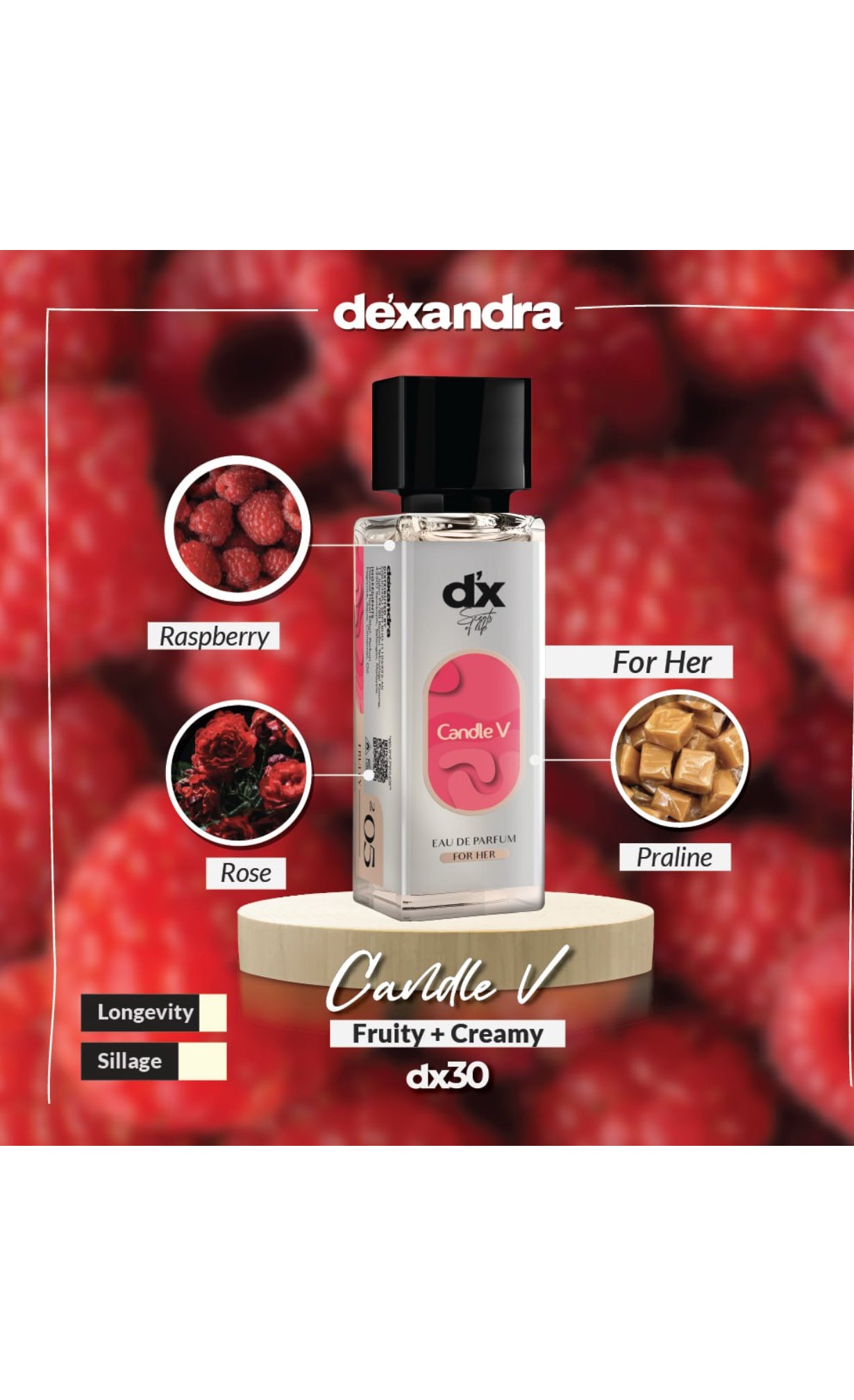 DX Candle V Women 30ML