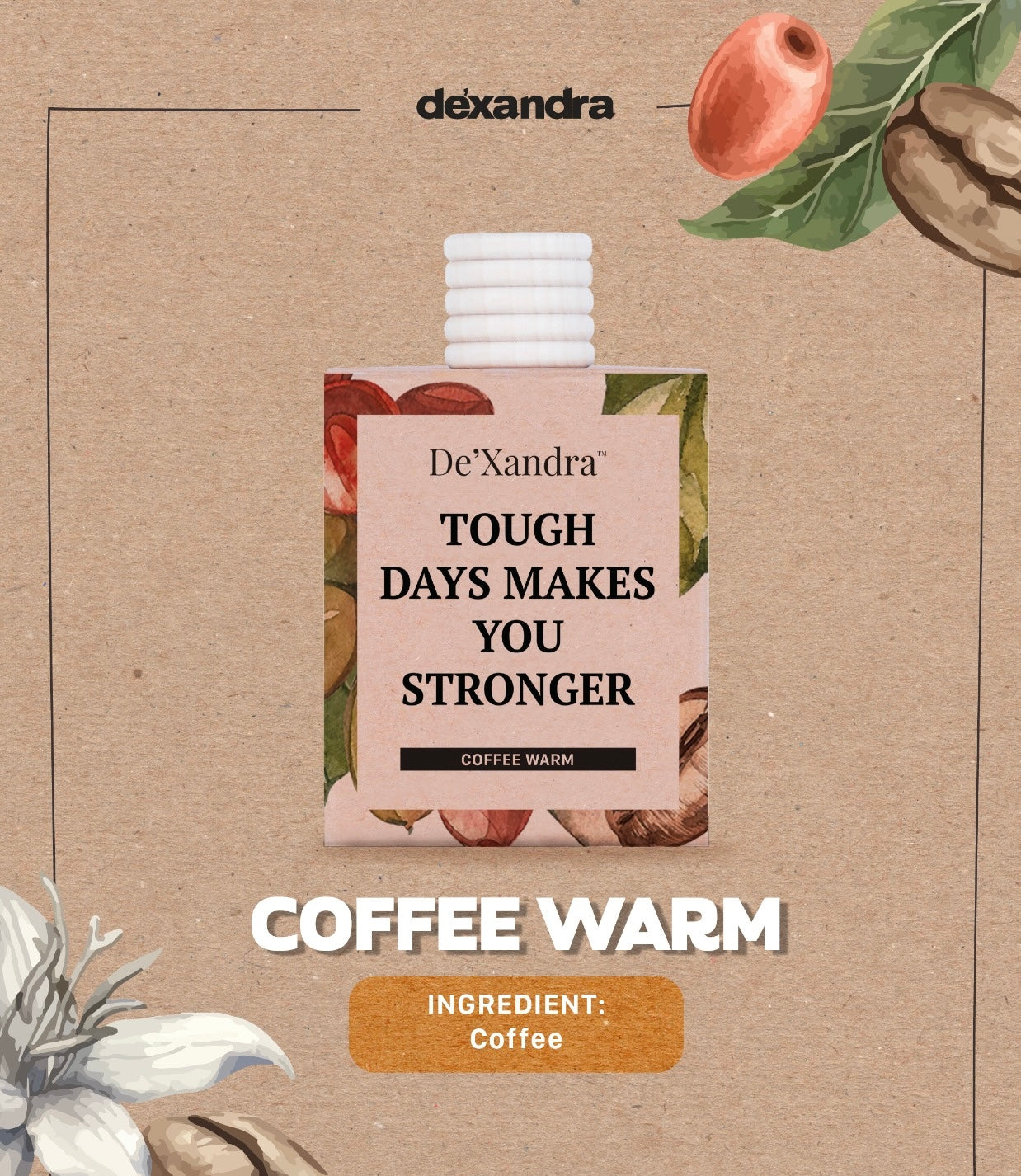 Dexandra Air Freshener Coffee Warm 10ML