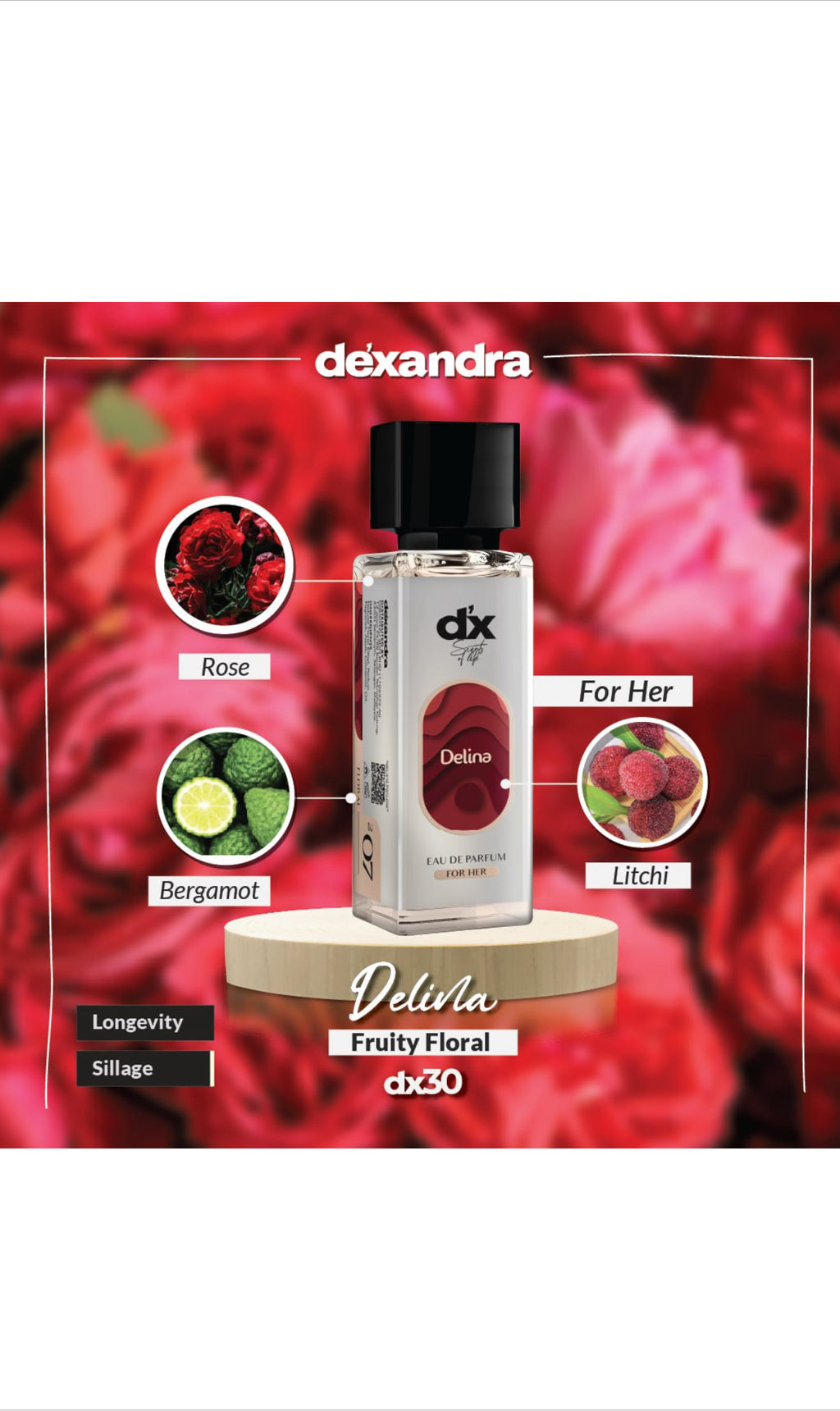 DX Delina Woman Fragrance 30ML