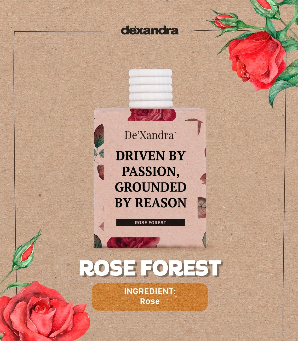 Dexandra Air Freshener Rose Forest 10ML