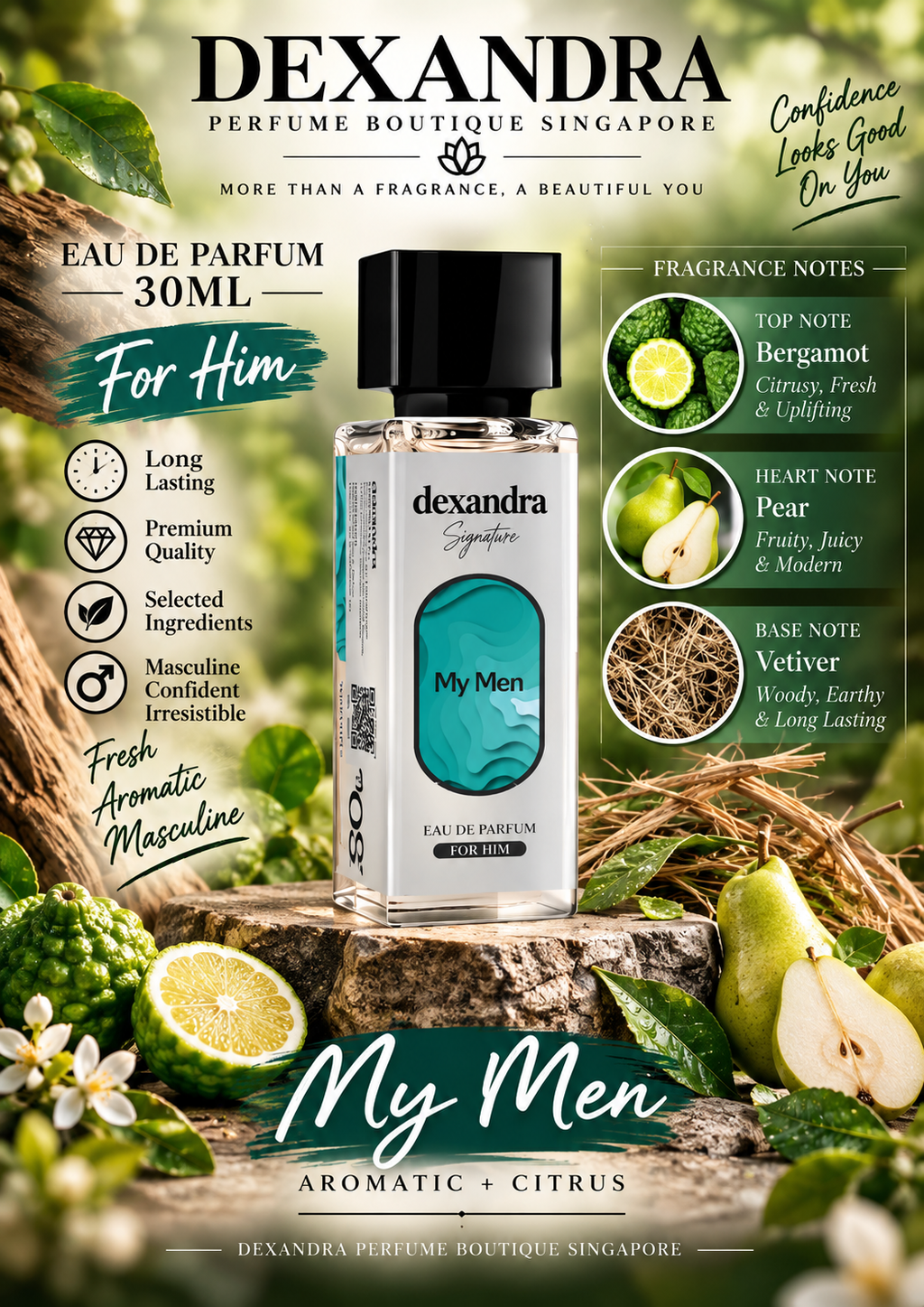 DX My Men Parfum 30ML