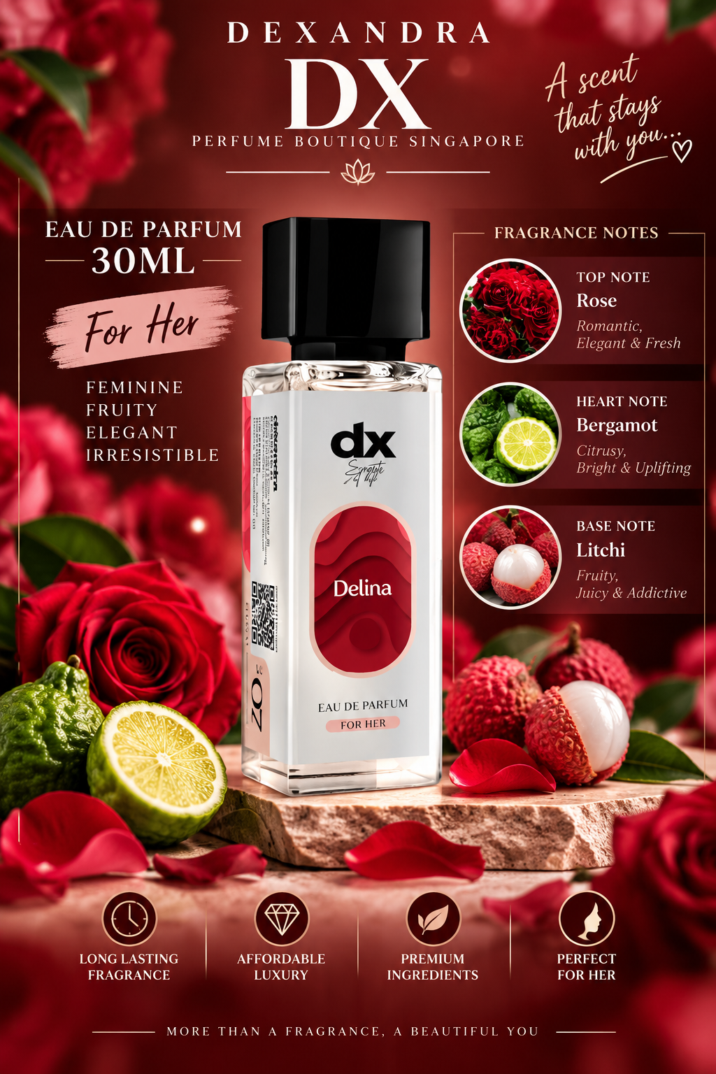 DX Delina Woman Fragrance 30ML