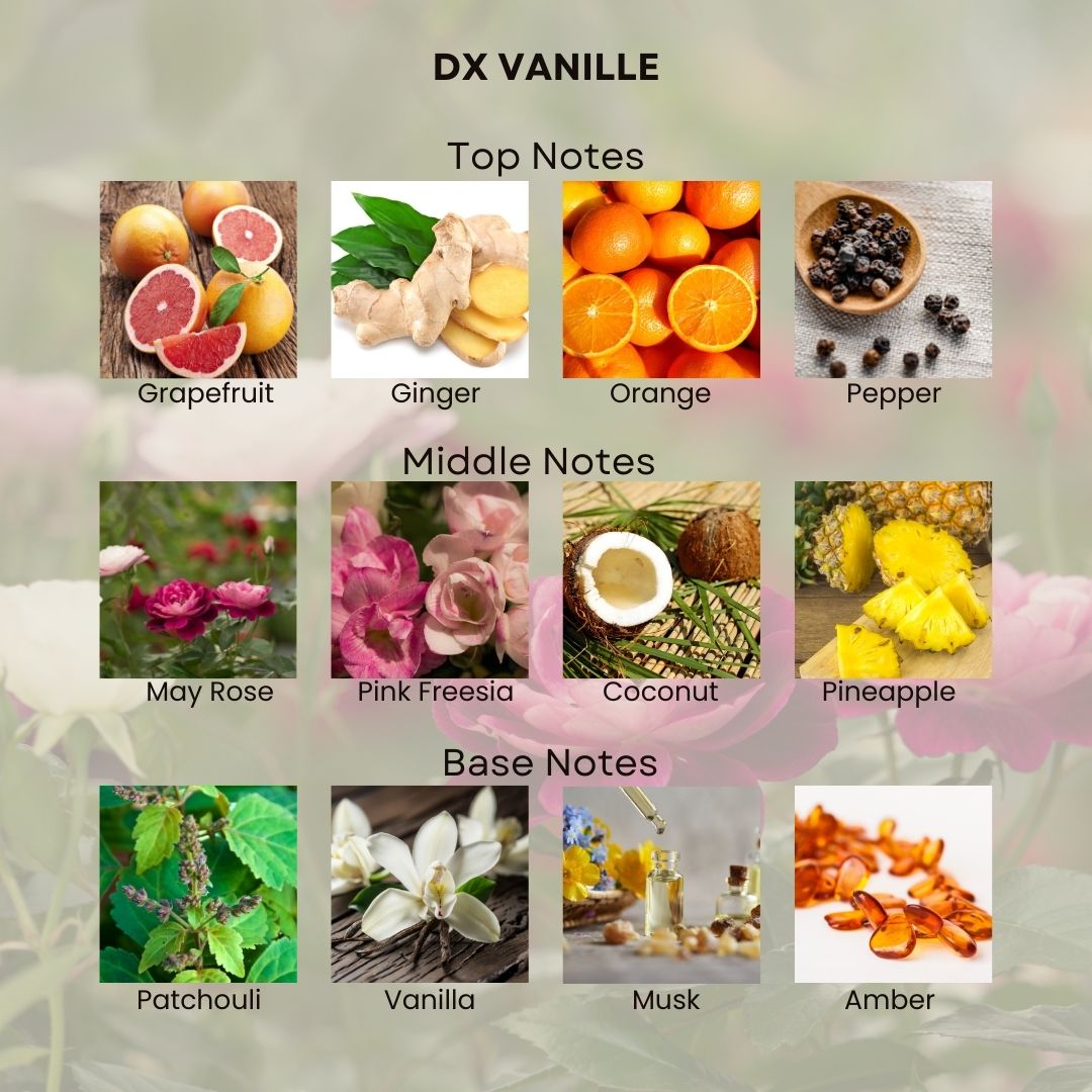 DX Vanille Eau De Parfum Unisex 30 ML