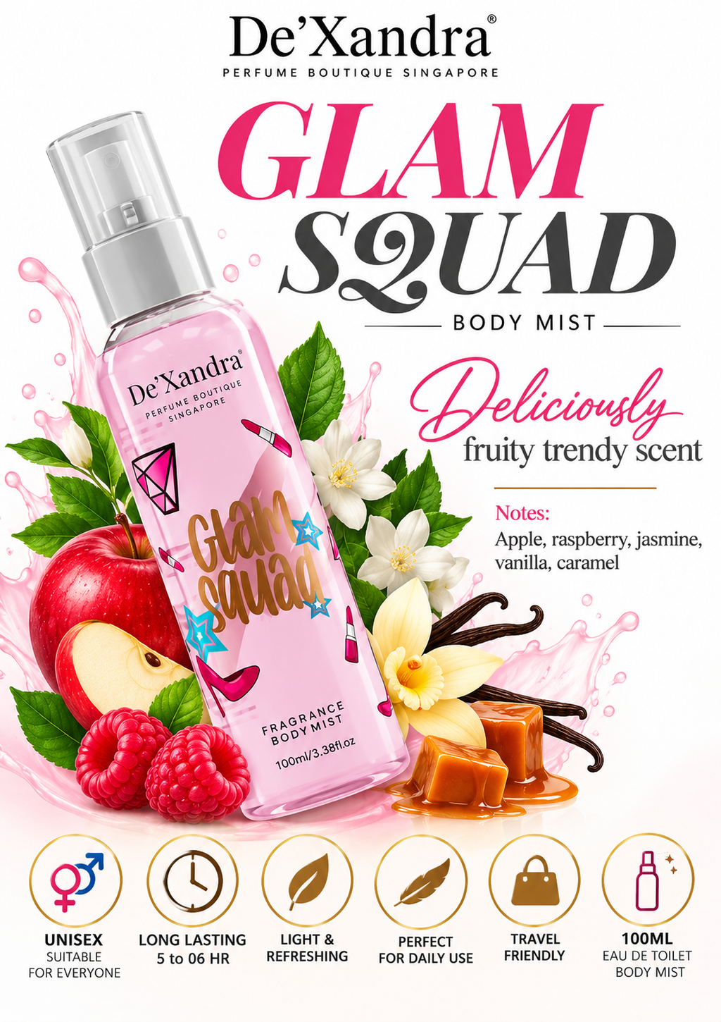 Dexandra Body Mist Glam Squad 100ml