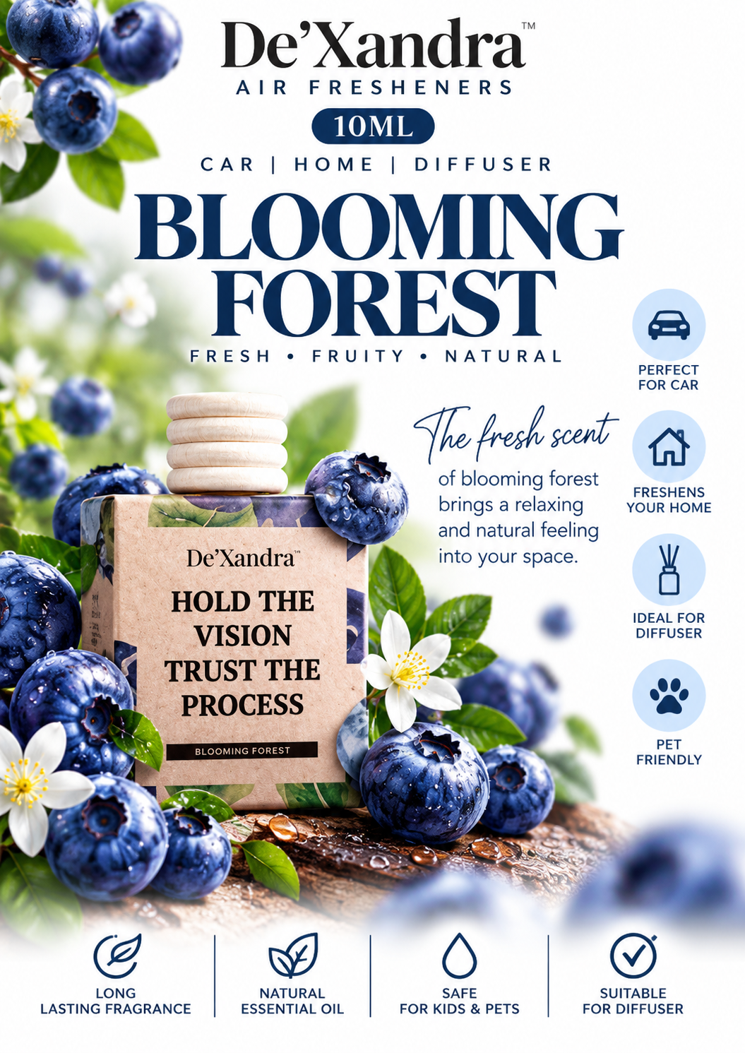 Dexandra Air Freshener Blooming Forest 10ML