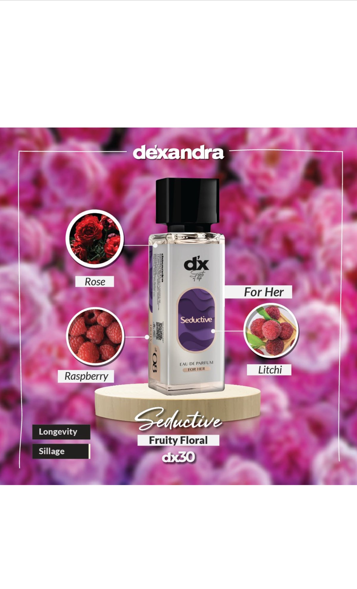 DX Seductive Woman Fragrance 30ML