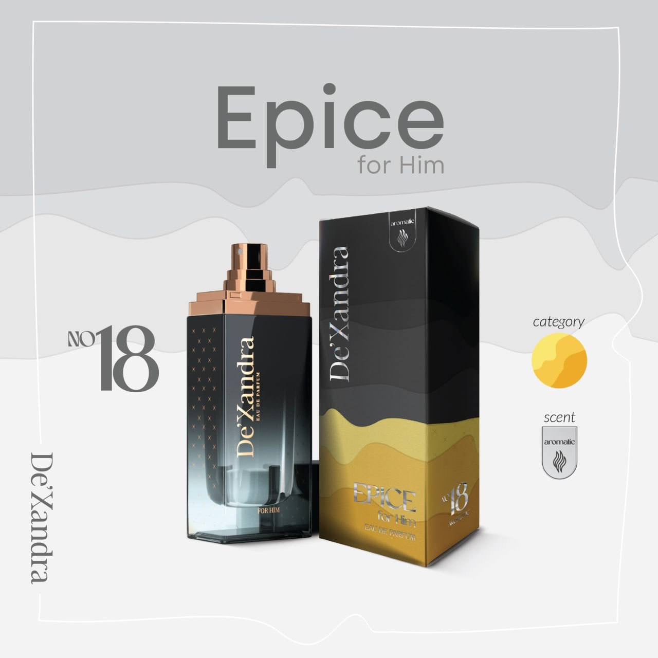 Dexandra Epice Men Fragrance Eau De Parfum 35ML