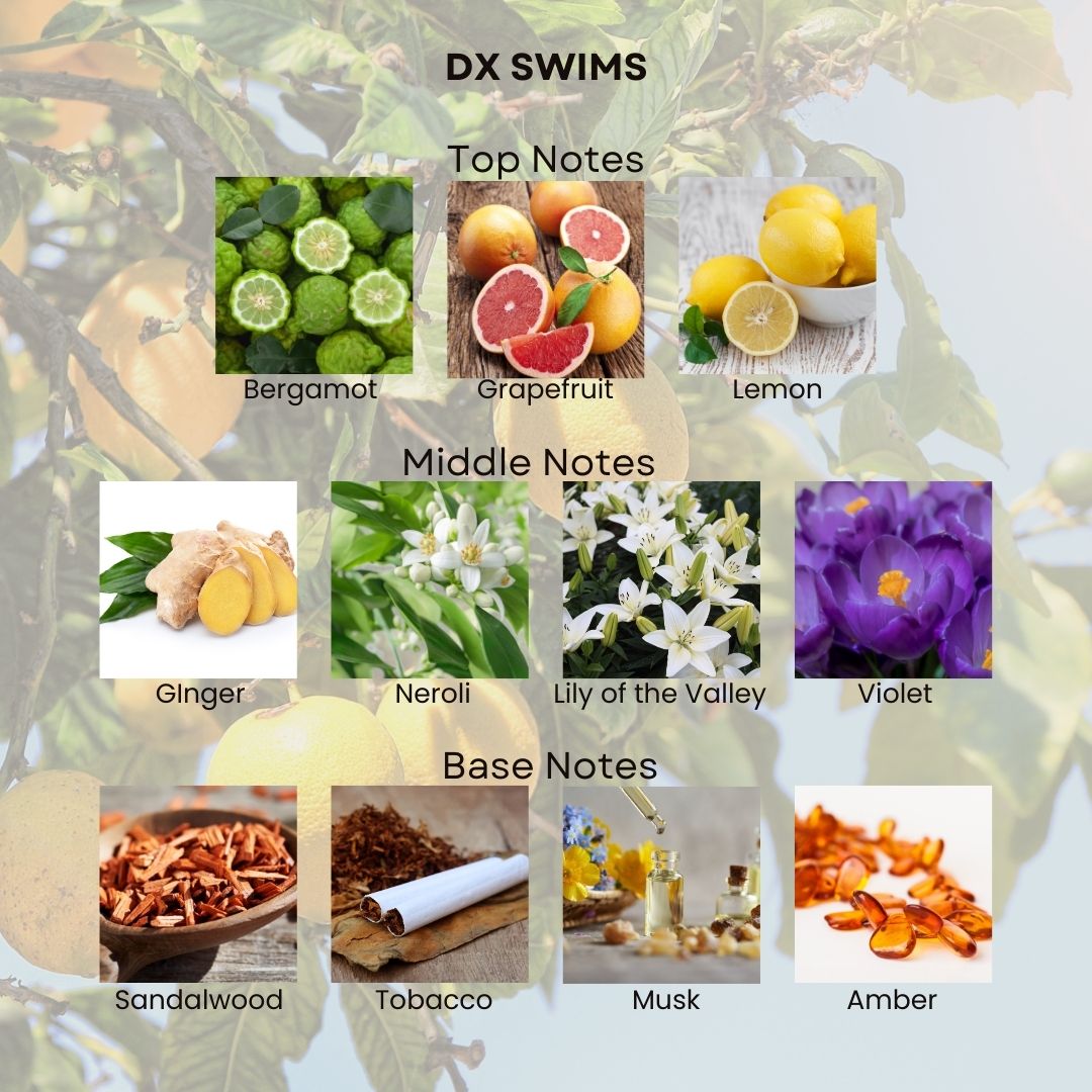 DX Swims Eau De Parfum Unisex 30ML