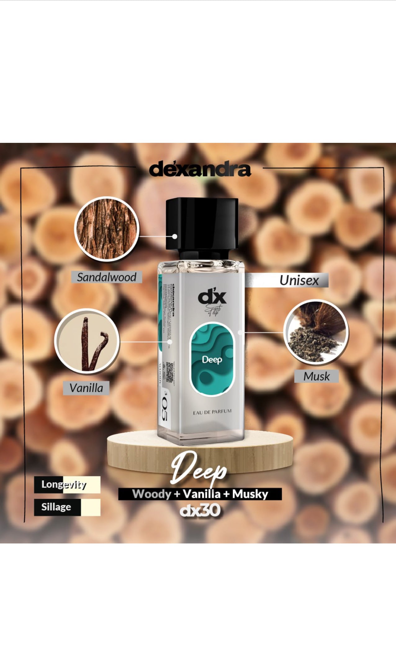 DX Deep Eau De Parfum 30ML