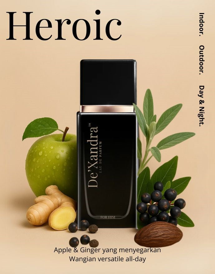 Dexandra Heroic Men Fragrance Eau De Parfum 35ML