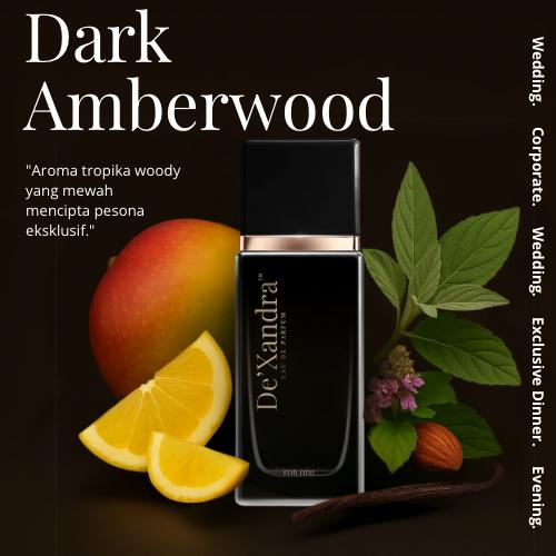 Dexandra Men Fragrance Dark Amberwood Eau De Parfum 35ml